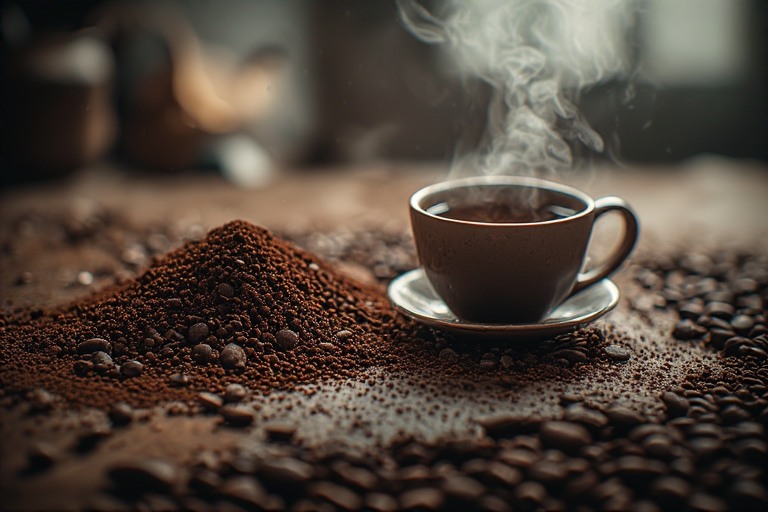 Ketika Dasar Cangkir yang Biasanya Terbuang Ternyata Menyimpan Medium Seni yang Paling Mengejutkan